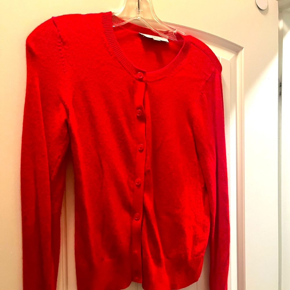 Ann Taylor Loft red sweater